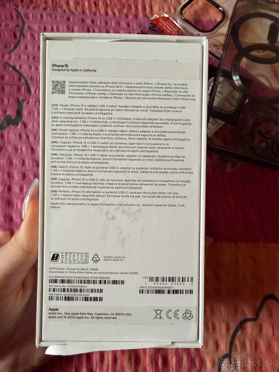 iPhone 15 Black 128gb - 3