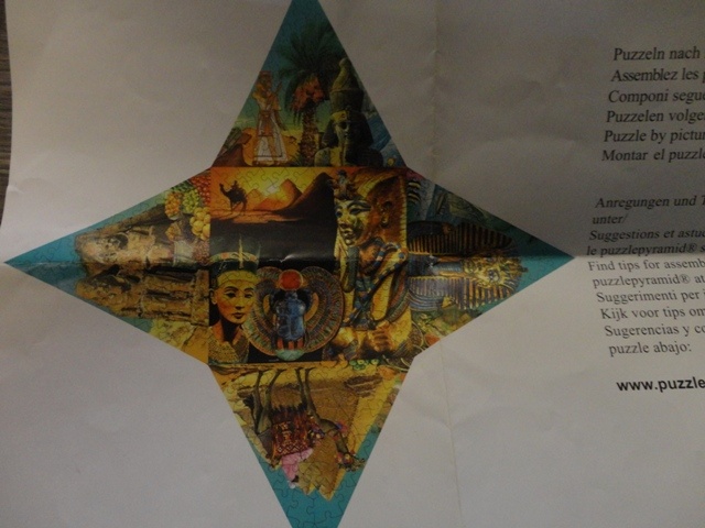 Puzzle 3D PYRAMÍDA - plastové - 3