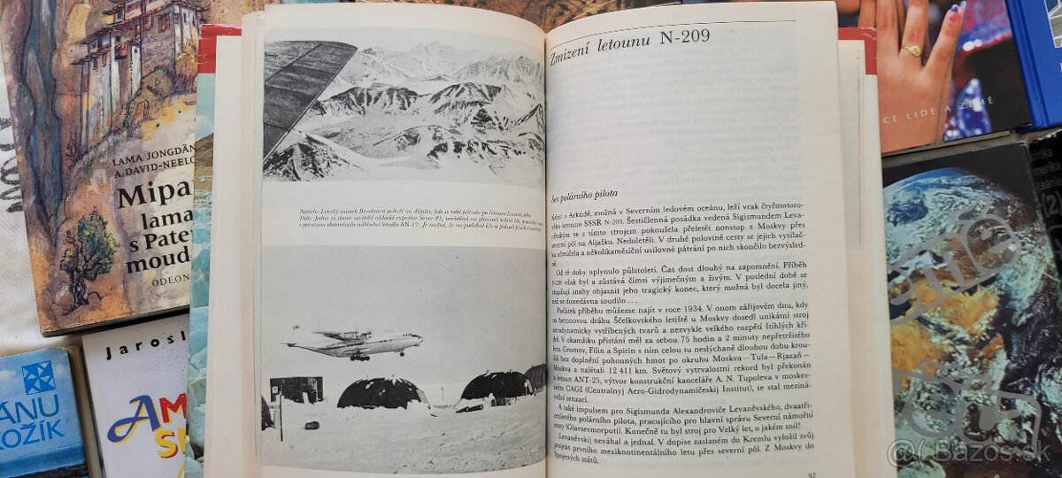 10 x staršie cestopisy - aj Klíma a Andrle s podpisom - 3