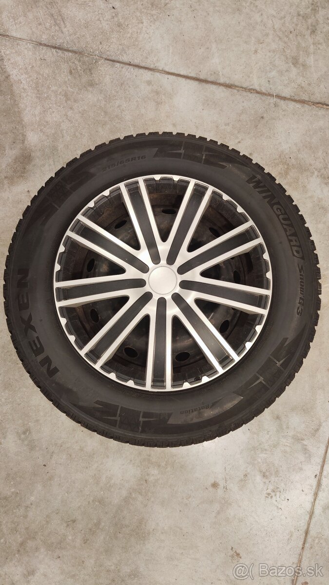 Oceľove disky 5x114,3 r16 Nissan - 3