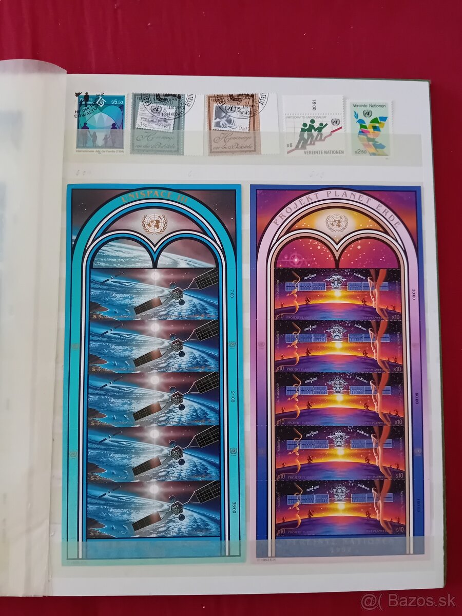 Známky Spojené narody albume - 3