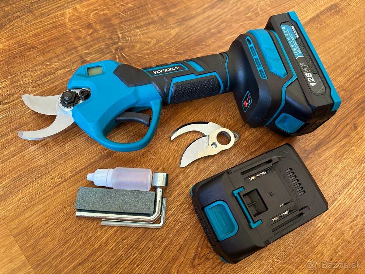 AKU bezuhlíkové záhradné nožnice na konáre 30mm - 3