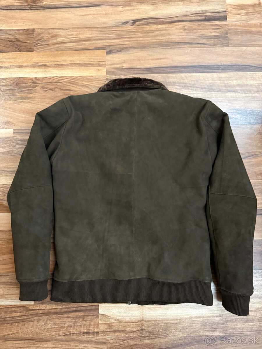 Pánska shearling bombera 100% sheepskin - 3