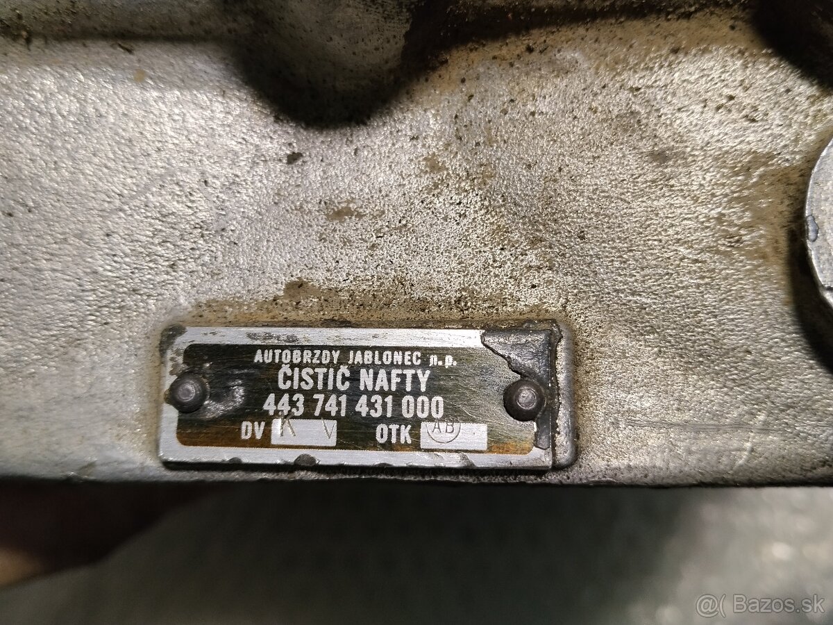 Čistič nafty Zetor ,Liaz ,Tatra - 3