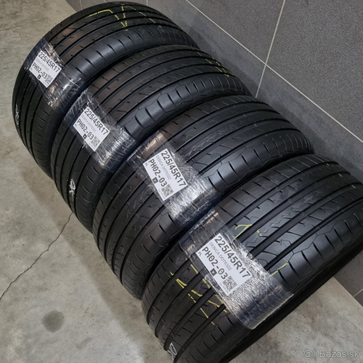 Letné pneumatiky 225/45 R17 DEBICA - 3