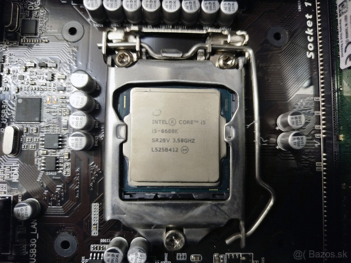 doska Gigabyte GA-Z170-HD3P + Intel Core i5-6600k - 3