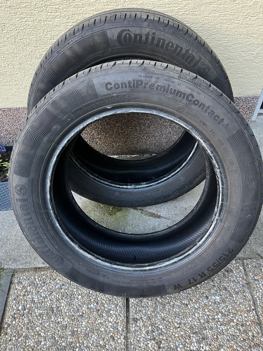 Continental PremiumContact 5 215/55 R17, 2 ks - 3
