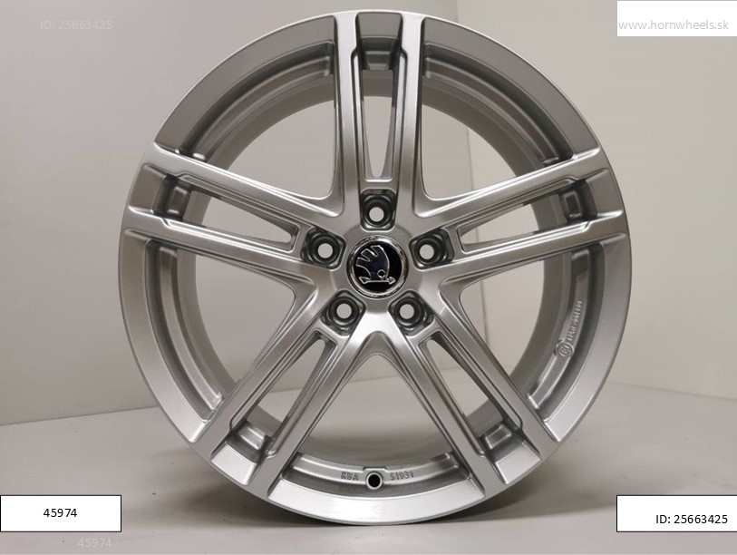 Škoda Octavia alu disky 7J R18 5x112 ET52 1200 - 3