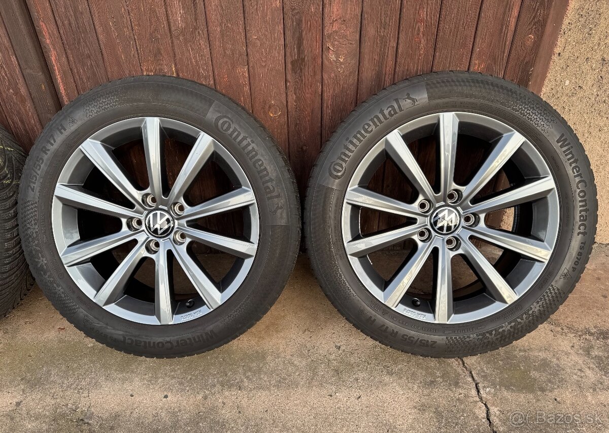 originální alu volkswagen merano antracit R17 5x112 - 3