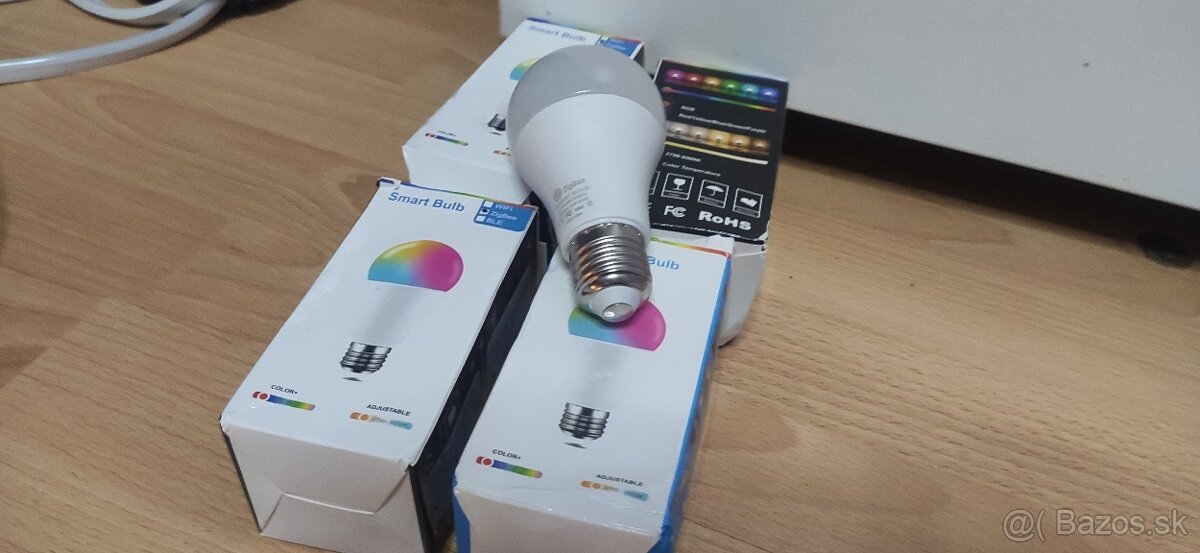 Smart žiarovky ZigBee - 3
