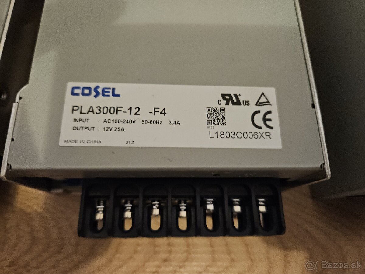 Priemyselné spínané zdroje 24V, 12V - 3