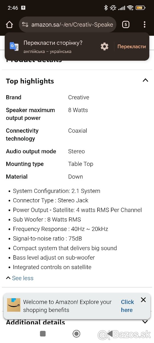 Reproduktory creative - 3