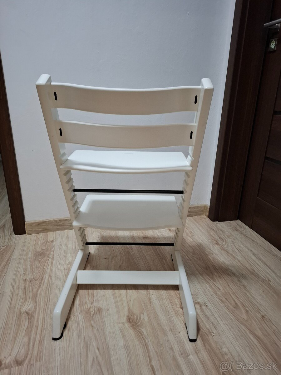 Biela detská stolička Stokke - 3