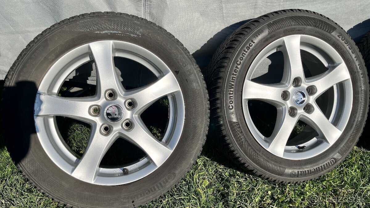 Zimná sada 5x112 r16 vw group - 3