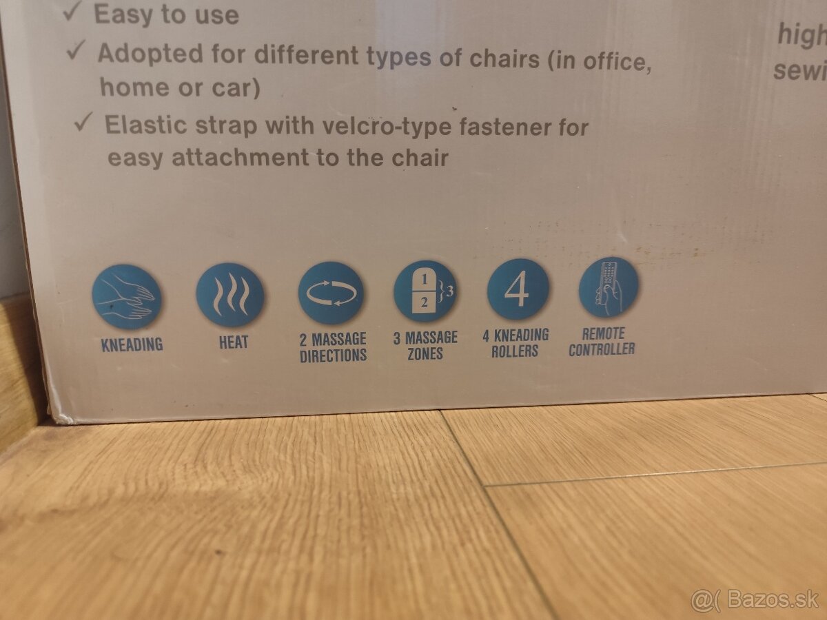 Masážna podložka chrbta ( aj do auta ) - 3