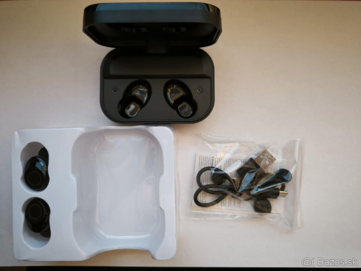 Predám nové bezdrôtové Bluetooth slúchadlá s LED displayom - 3