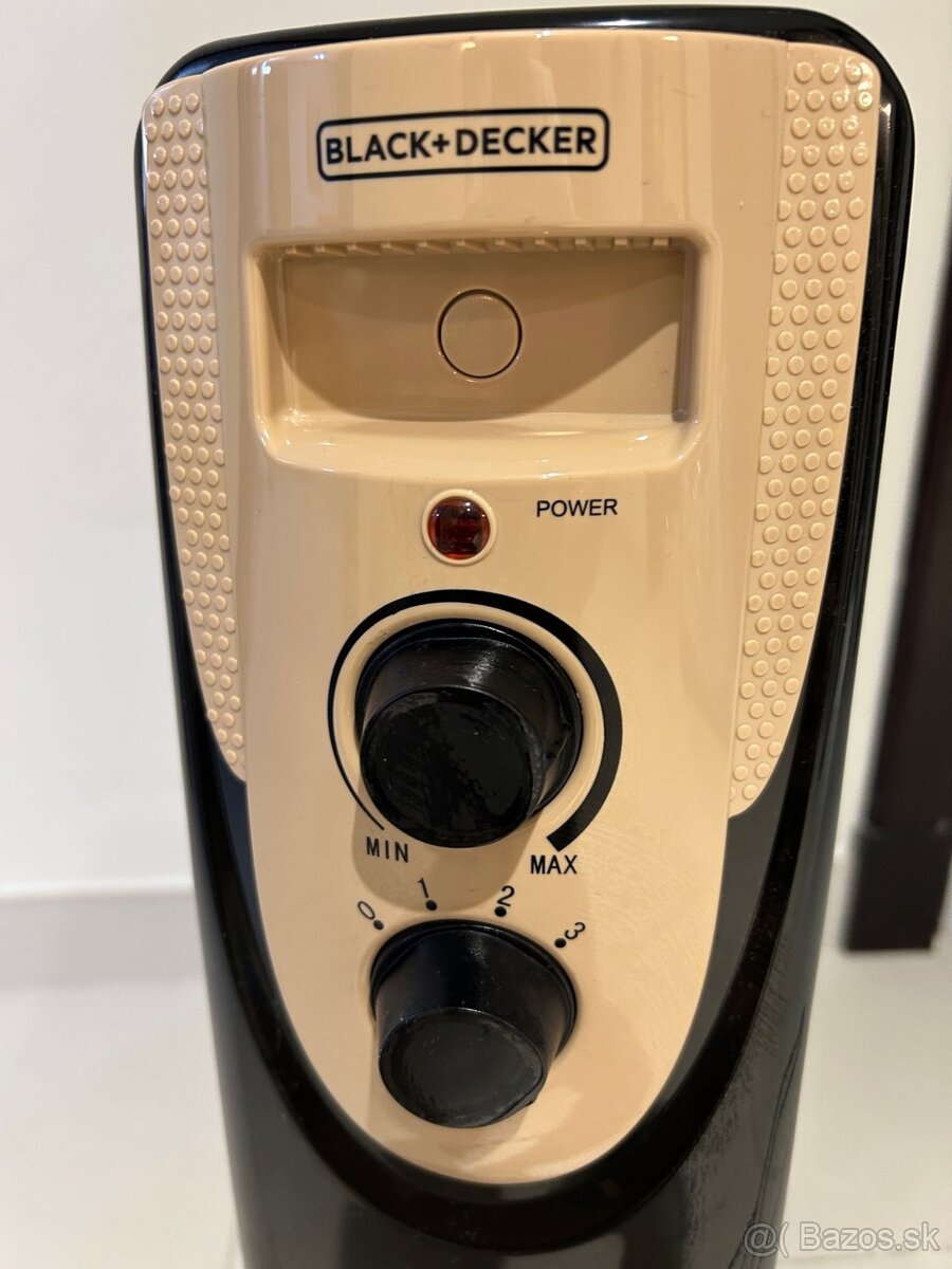 Elektrický olejový radiátor Black ‘n Decker - 3