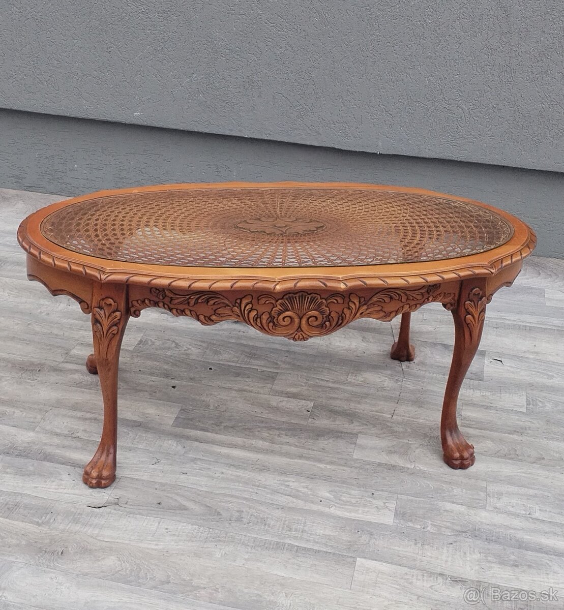 Stolík oválny ” BAROKO “. - 3