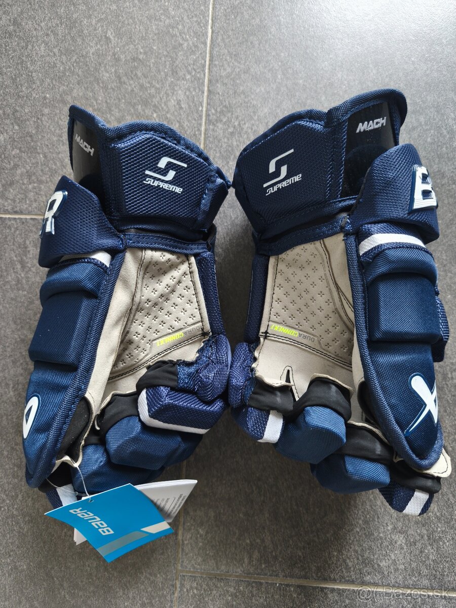 Rukavice BAUER Mach 14" tmavo modré - 3