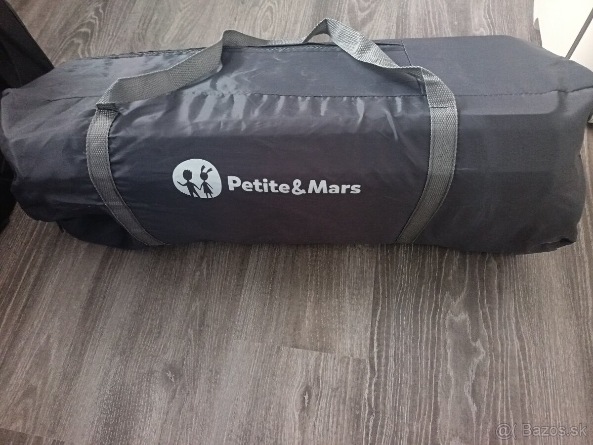 PETITE&MARS Postieľka cestovná Koot - Lion Grey - 3