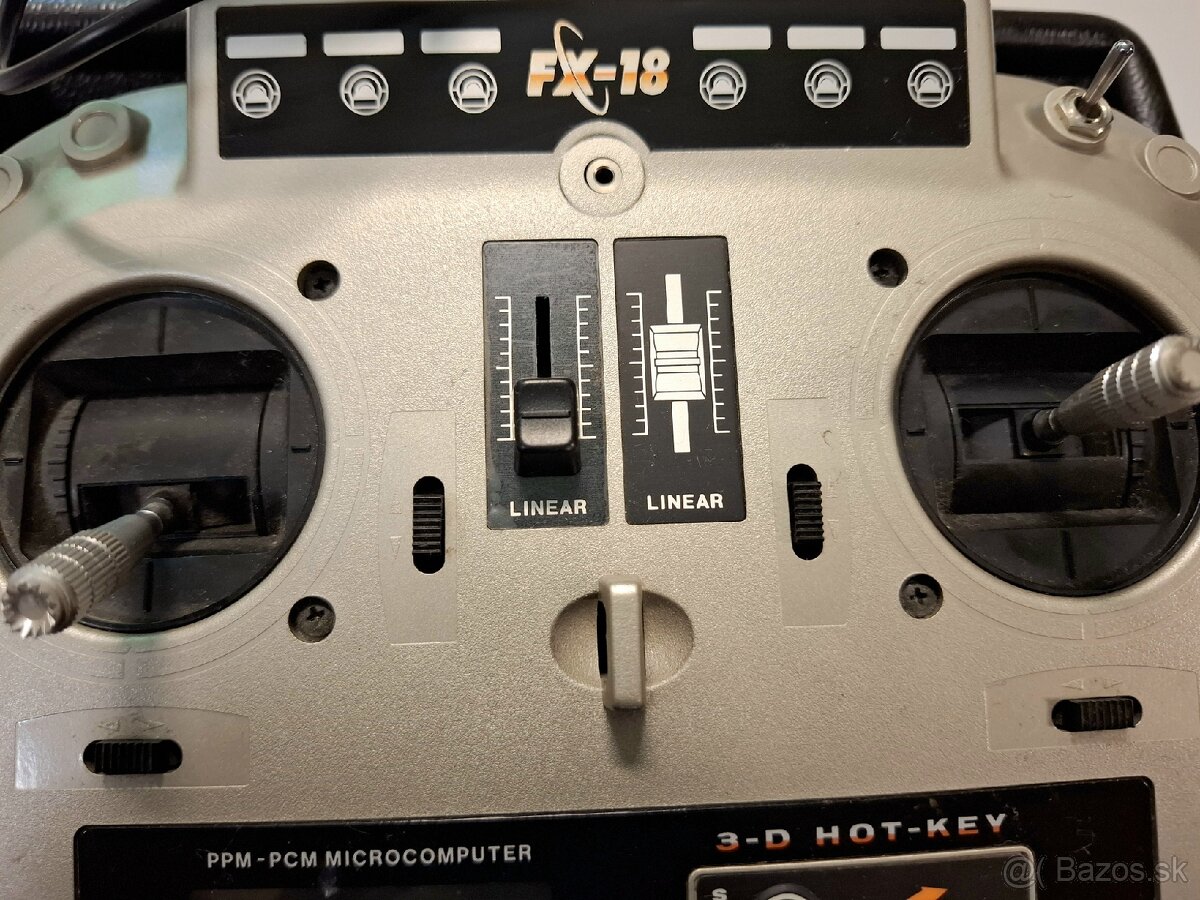 RC vysielač Robbe Futaba FX-18 - Nová cena - 3