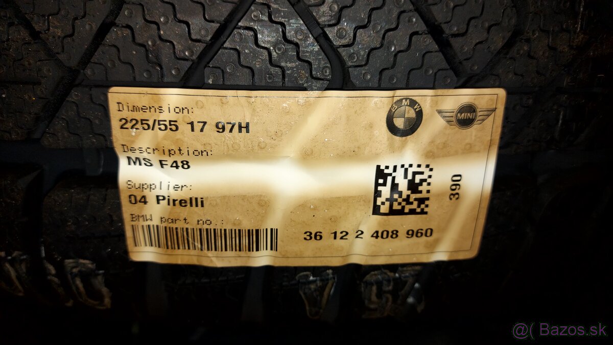Zimná sada BMW . r17. - 3