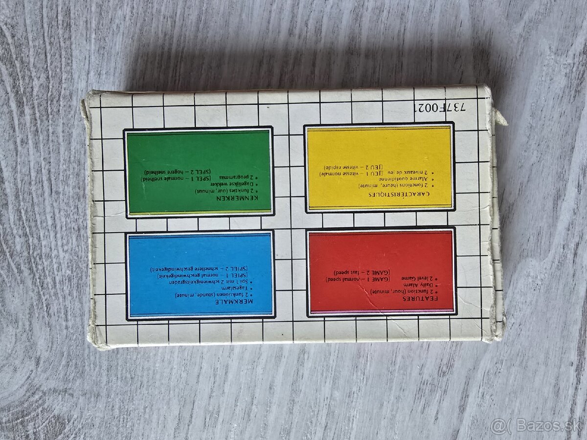 Retro handheld hra Saxon Highway z 80tych rokov - 3