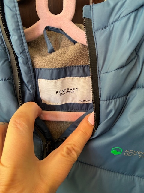Zimná bunda Reserved veľ.140 - 3