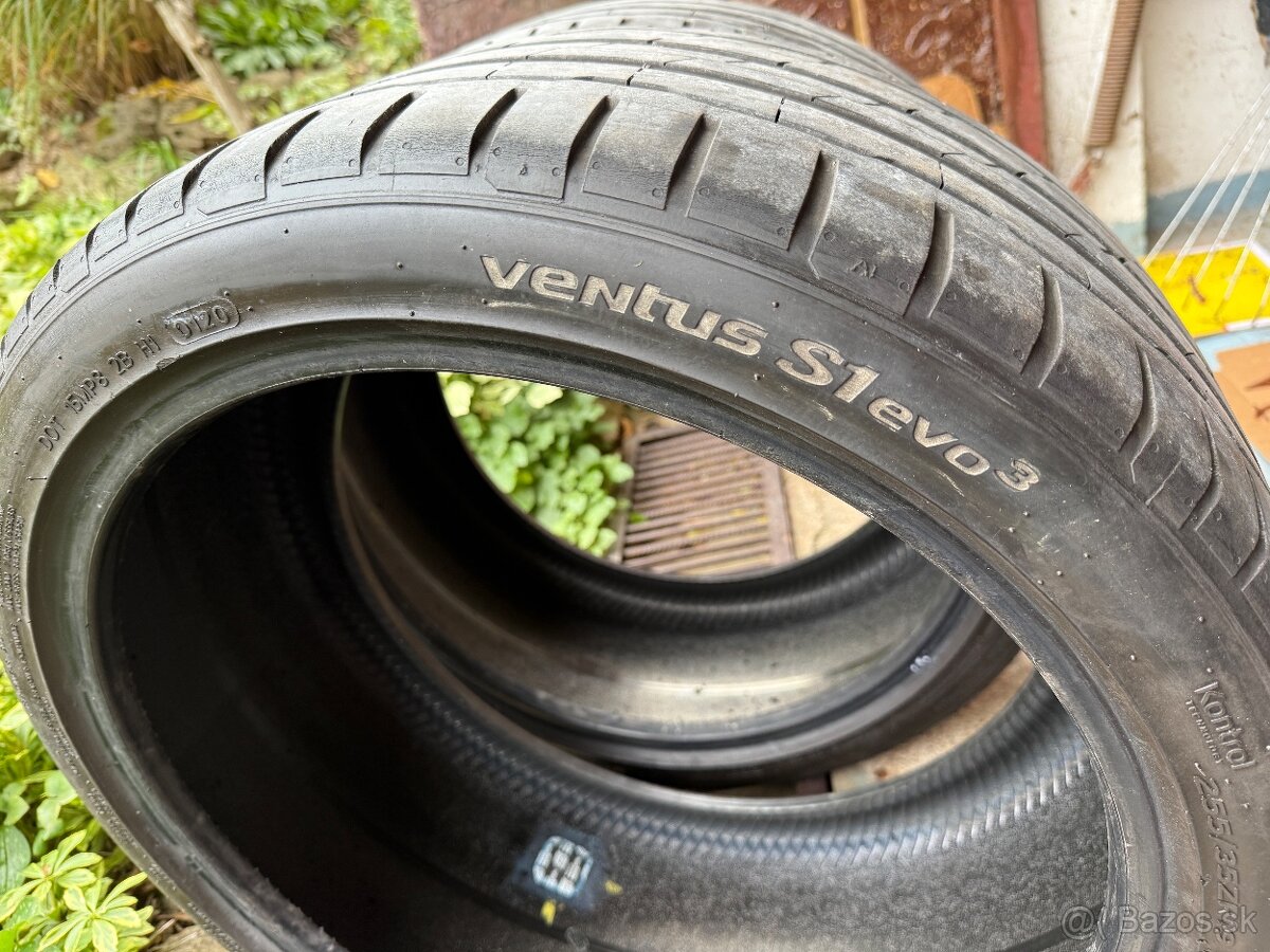 Predám používané pneumatiky hankook 255/35 r19 - 3