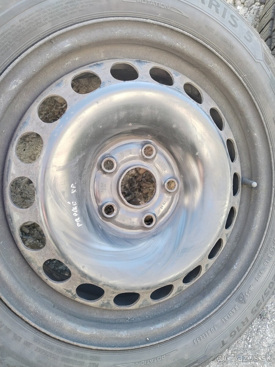 Plechové disky R 16 5x112 - 3