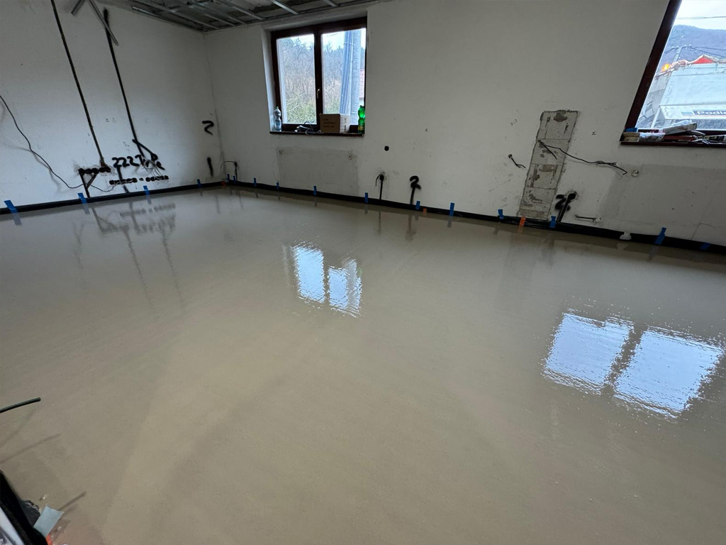 Betónové podlahy Priemyselné podlahy, Anhydritové podlahy - 3