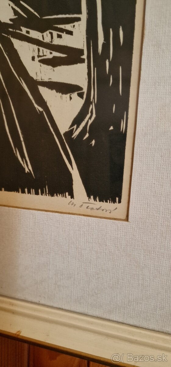 Obraz Matilda Čechová -Lesom 1959 - 3