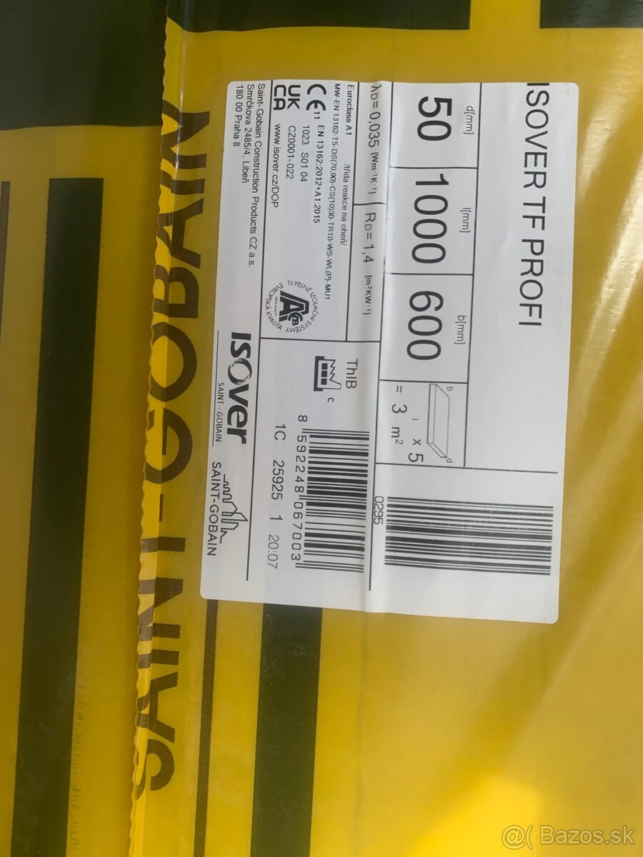 Vata fassádna (Isover) 50mm - 3