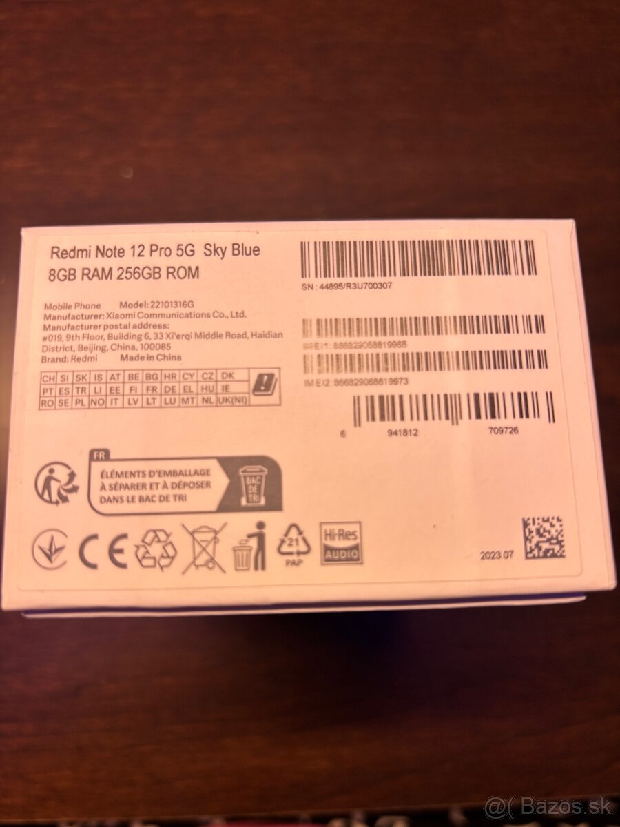 Predám Xiaomi redmi note 12 PRO 5G - 3