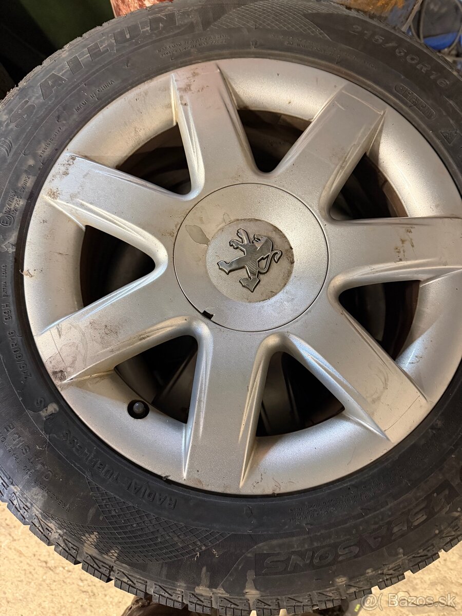 Predam disky a pneu peugeot citren - 3