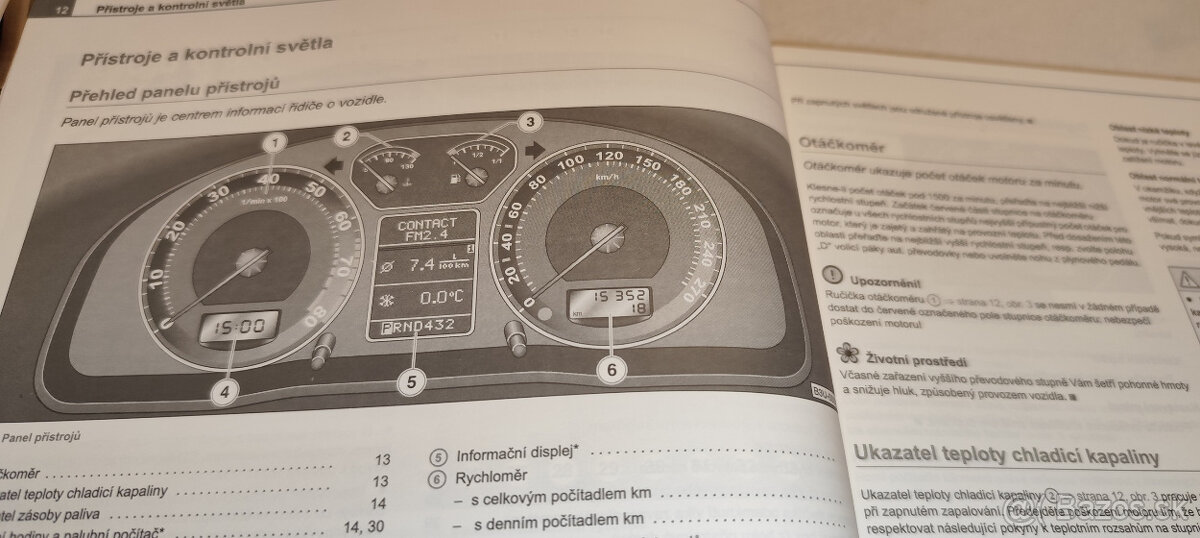 Škoda Superb 1 - příručka - návod k obsluze - 3