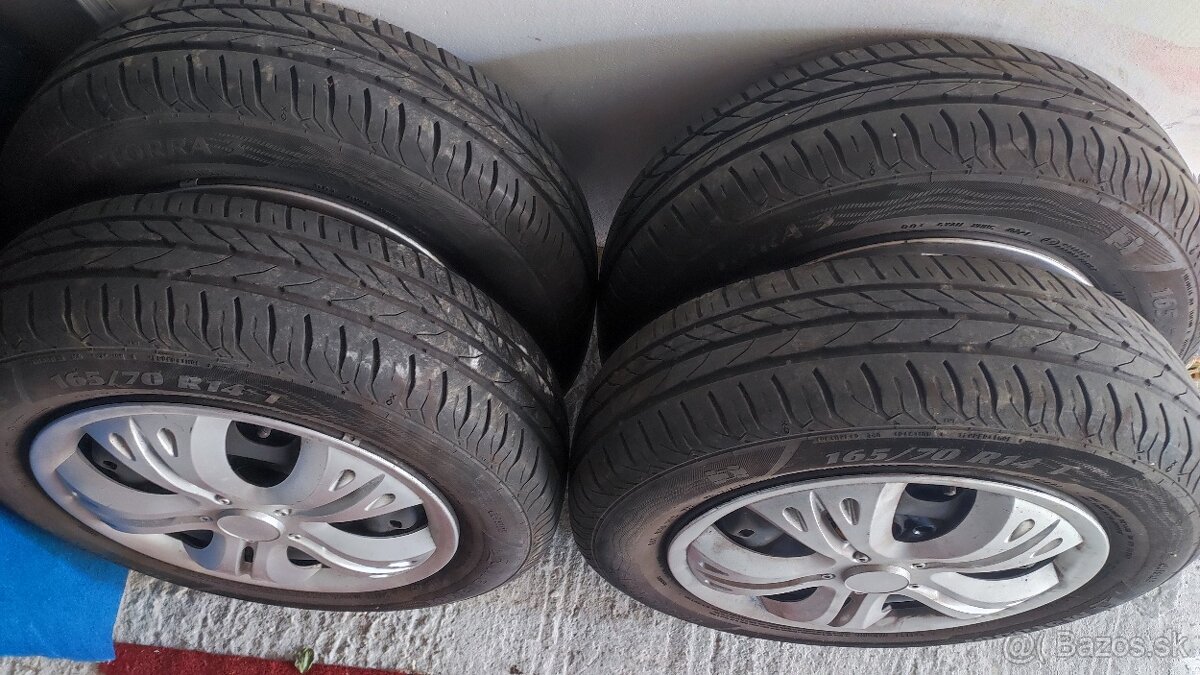 Kolesá 165/70/r14T - 3