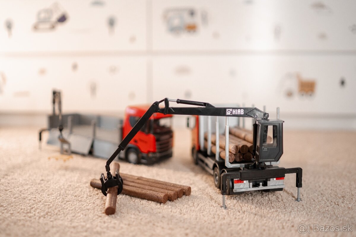 Hračka kamión pre deti Scania a Volvo - 3