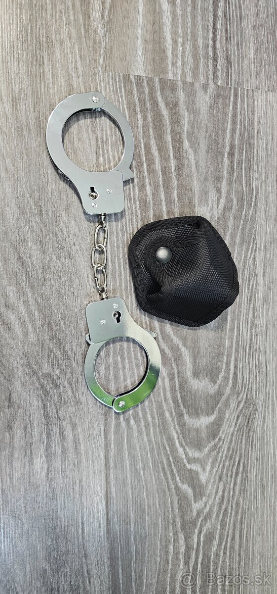Predam oceľové putá + púzdro na opasok - 3