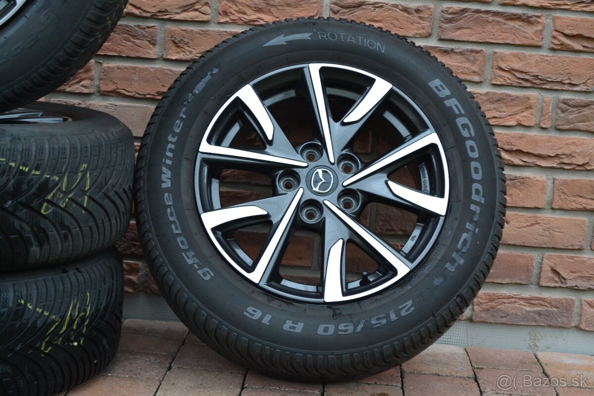 5x114,3 R16 Zimna sada Mazda CX-3 + 215/60 R16 BF Goodrich - 3