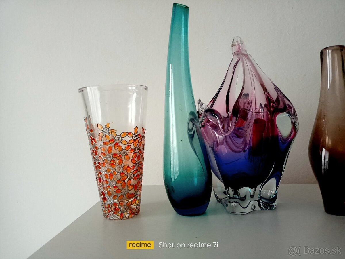 Vázy zo skla - 3