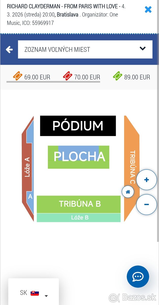 Predam 2 vstupenky Richard Clayderman - 3