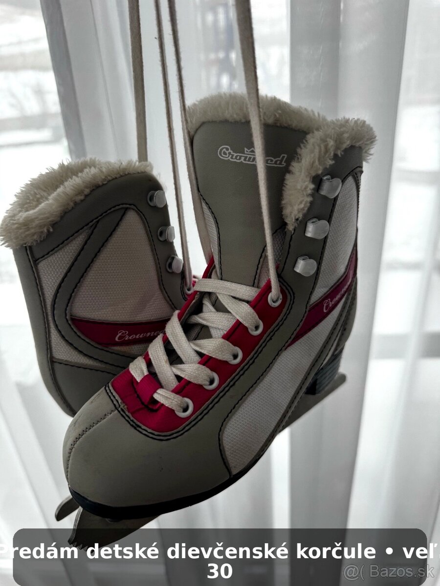 Predám detské dievčenské korčule veľ. 30 - 3