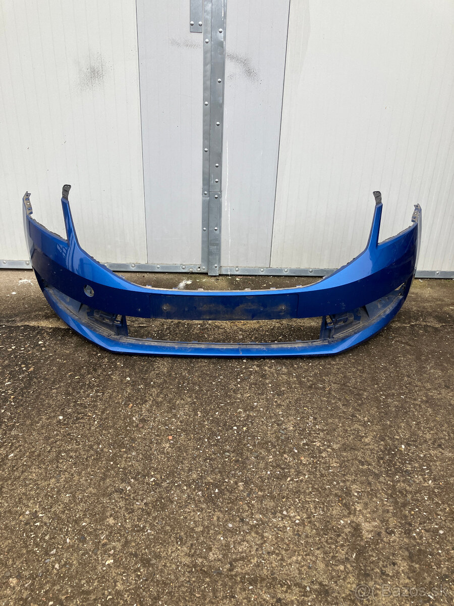 predni naraznik skoda octavia iii 3 modry plny - 3