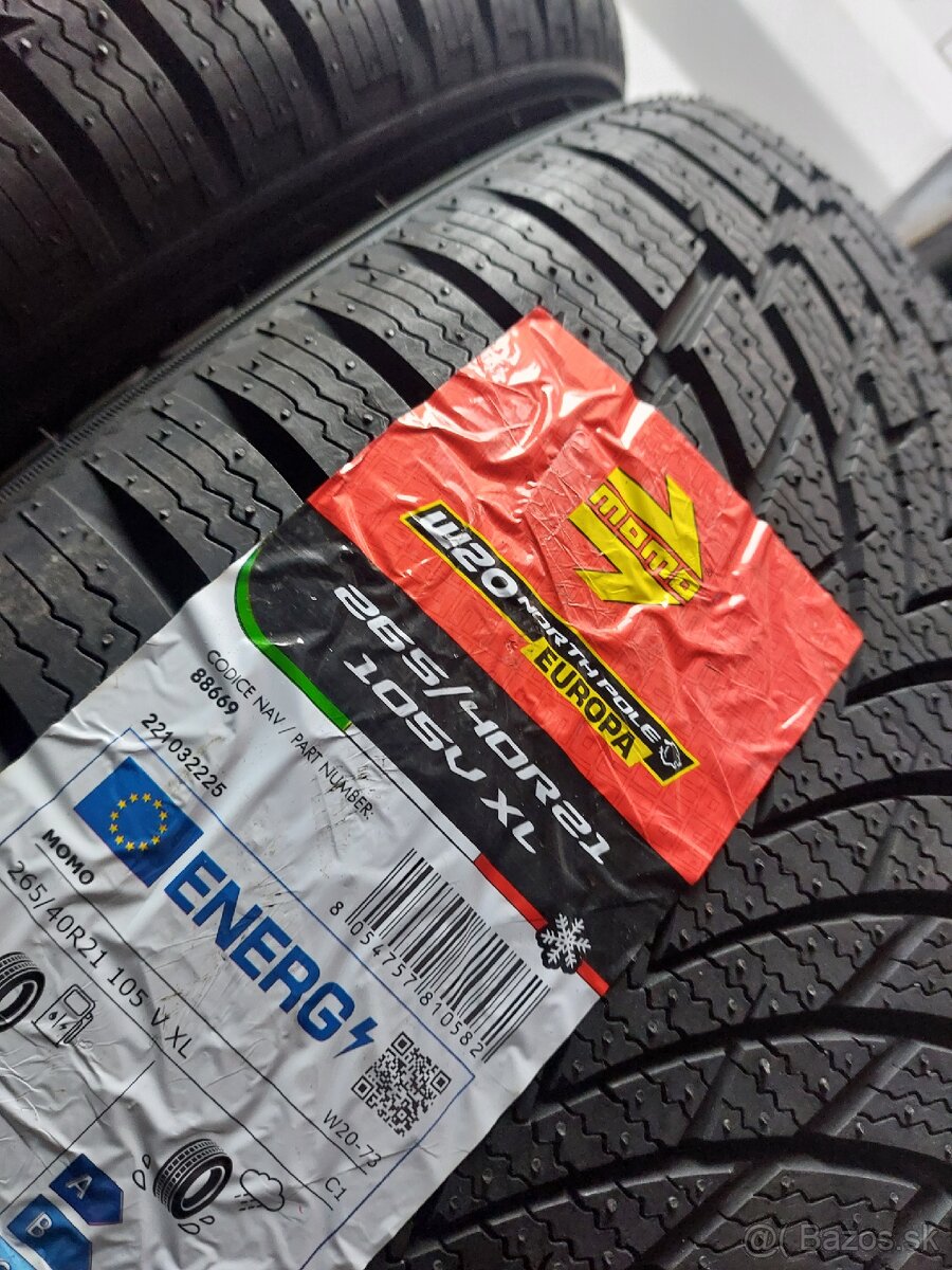 2ks zimné pneumatiky 265/40R21 - 3