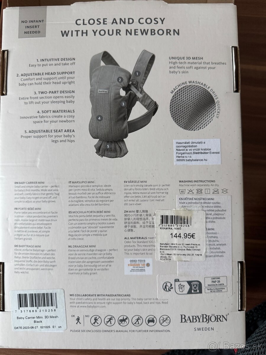 Babybjörn nosič - 3