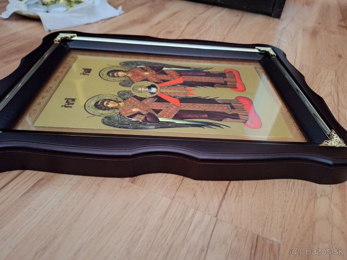 Ikona Archanjel Michael a Gabriel - 3