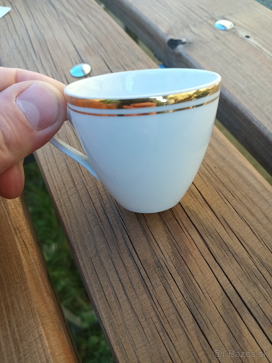 Bohemia porcelánový kávový set - 3