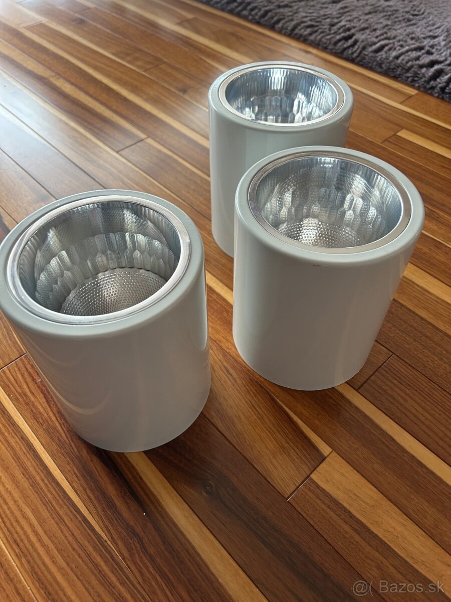 3x Kanlux NIKOR DLP-60-W - stropné svietidlo 07210 - 3