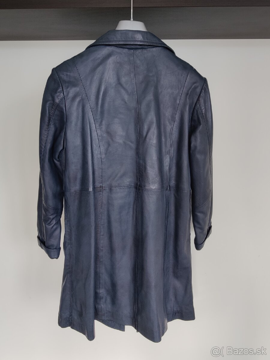 Dámsky kožený kabát veľ. XXL-XXXL - 3